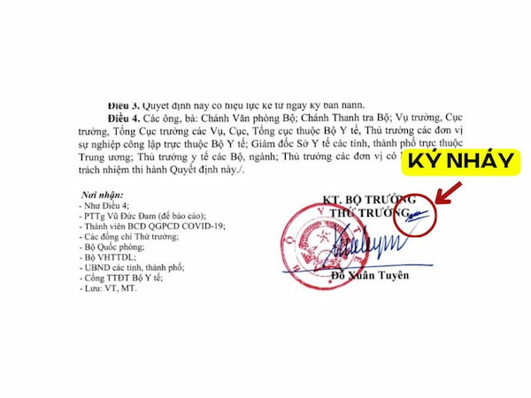 Chữ Ký Nháy Là Gì? Quy Định, Vị Trí Ký và Mẫu Chuẩn Trong Văn Bản